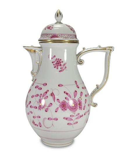 German Meissen porcelain coffeepot