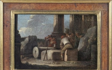 Giovanni Ghisolfi Milano 1623 - 1683 21x31 cm.