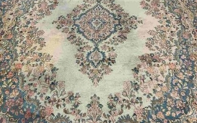 Hand Knotted Persian Kermen Rug 10x13 ft #13