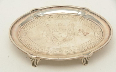 Hugh Wishart colonial American coin silver teapot