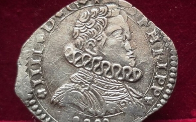 Italy, Kingdom of Sicily. Filippo IV di Spagna (1621-1665). 4 Tarì 1648 Messina