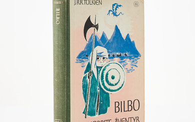 J. R. R. TOLKIEN'S BILBO. A HOBBITS ADVENTURE ILLUSTRATED BY TOVE JANSSON IN 1962.