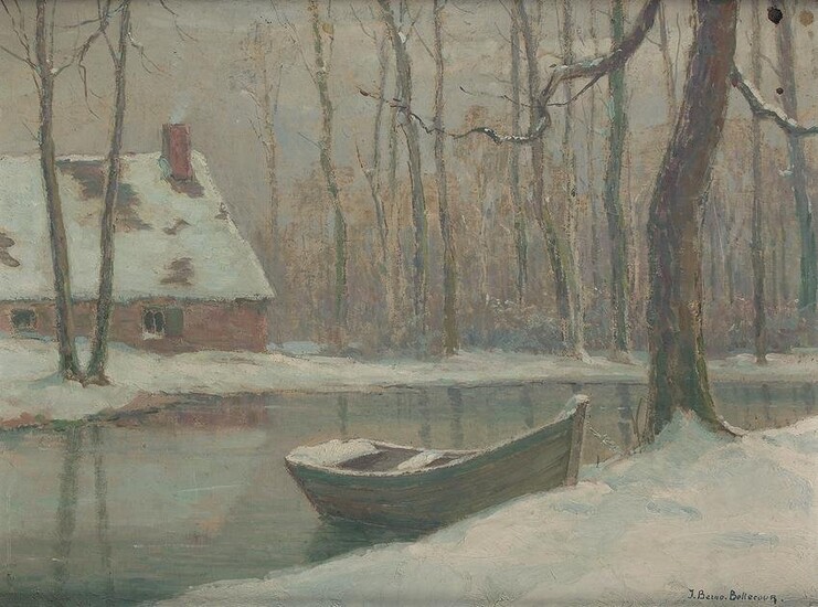JEAN JACQUES BERNE-BELLECOUR (1874 / 1939) "Snowy