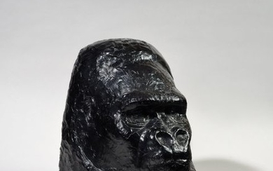 JEAN JOACHIM (1905-1990), after "Monkey's head" Cast iron...