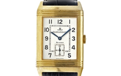 Jaeger-LeCoultre Reverso 18K. - Heren horloge - Men's watch.