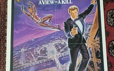 James Bond 007: A View To a Kill - Original US One sheet poster 1984