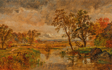 Jasper Francis Cropsey (American, 1823-1900) Landscape