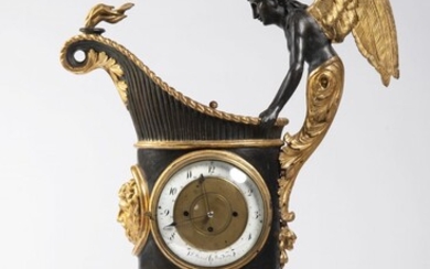 Joseph Ulrich Danhauser (1780 - 1829) AN EMPIRE TABLE CLOCK