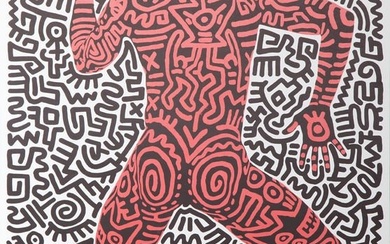 Keith Haring, Into 84: Tony Shafrazi Gallery, Poster