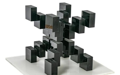 Koki Doktori (b.1940) Modern Cubist Art Sculpture