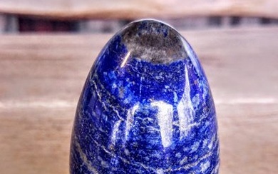 Lapis Lazuli - Royal Blue colour Egg - Height: 70 mm - Width: 50 mm- 310 g