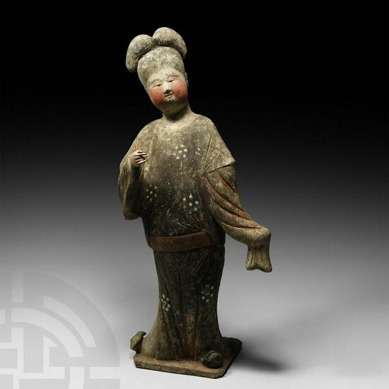 Large Chinese Tang Courtly Lady