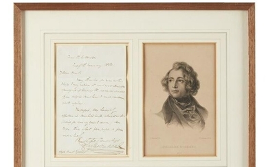 [Literature] Dickens, Charles, Autograph Letter, signed