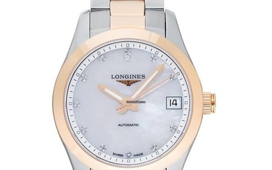 Longines Conquest Classic L23855877 - Conquest Classic Automatic White Dial Ladies Watch
