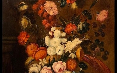 Lorenzo Cerdá (1862-1956) - Grand Bouquet à Fleurs