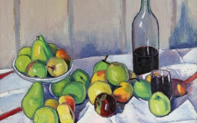 Louis Neillot (1898-1973) - Nature morte aux pommes