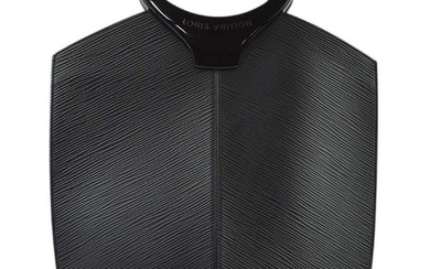 Louis Vuitton Black Epi Demi-lune Handbag M52682 VI0978
