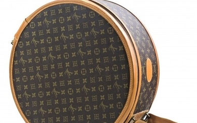 Louis Vuitton LV Monogram Canvas Hat Box Luggage