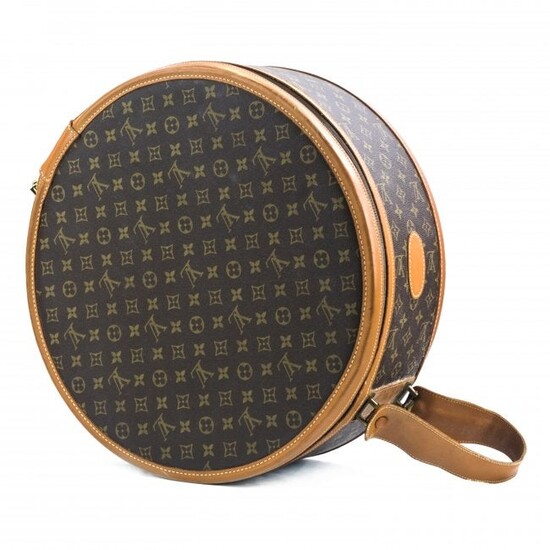 Louis Vuitton LV Monogram Canvas Hat Box Luggage