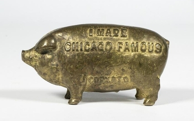 "MADE CHICAGO FAMOUS" HOG STILL BANK
