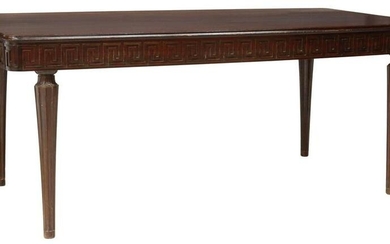 MANNER OF PAOLO BUFFA MID-CENTURY DINING TABLE