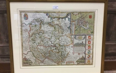 MAP OF HEREFORDSHIRE, BY JOHN SPEED