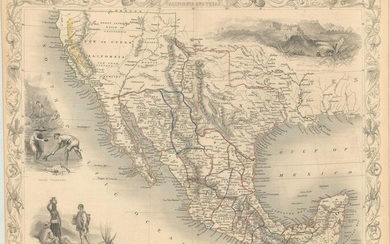 MAP, US & Mexico, Tallis