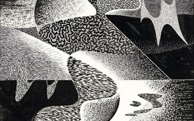 MEDARD KLEIN (1905 - 2002, AMERICAN) Untitled, (Abstraction).