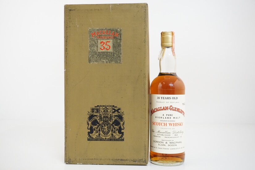 Macallan-Glenlivet Pure Highland Malt Scotch Whisky 35 Years Old...