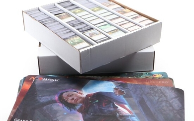 Magic: The Gathering Trading Cards With Uncommons, More, Playmats, 1990s–2020s