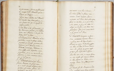 [Manuscrit]. [Lyonnais]. HERBIGNY (Henri-François... - Lot 41 - Gros & Delettrez