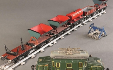 Märklin Railway E-Lok RV 66/12920, Dapolin and other pieces