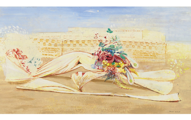 Max Ernst (1891-1976), Jardin gobe-avions