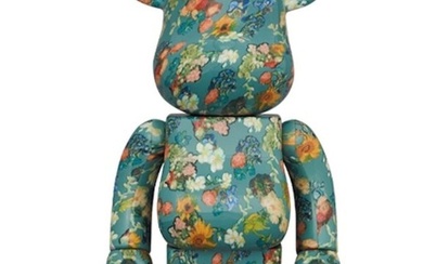 Medicom Toy Be@rbrick - 400% & 100% Bearbrick set - Vincent Van Gogh (50th Anniversary - Floral Pattern)