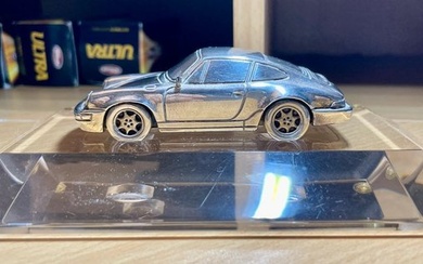 Model car - Porsche argent massif 925 sterling