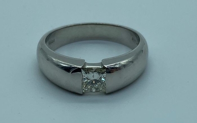 Monile - 950 Platinum - Ring - 0.50 ct Diamond