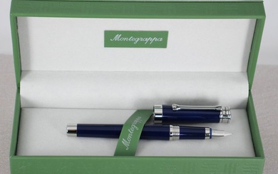 Montegrappa - Parola Navy Blue Fountain Pen - Fountain pen