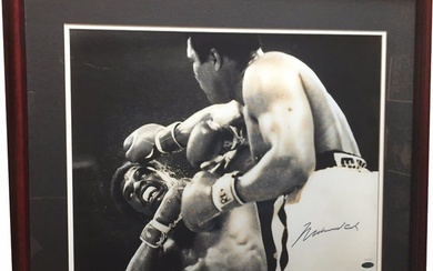 Muhammad Ali Signed 16x20 Framed