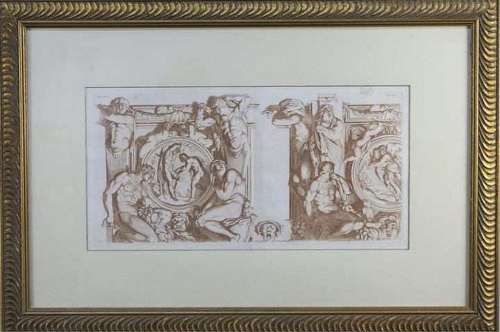 Neoclassical Style Engraving