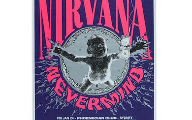 Nirvana: Tour poster, 1992