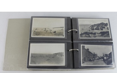 Norfolk, Hemsby: Collection in an album of mainly older RP c...