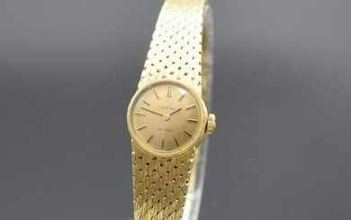 OMEGA De Ville 18k yellow gold ladies wristwatch