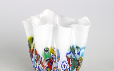 Officine di Murano 1295 - Handkerchief vase - Glass