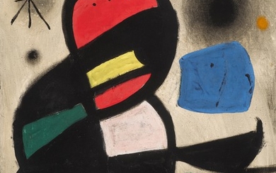 PERSONNAGE DANS LA NUIT, Joan Miró
