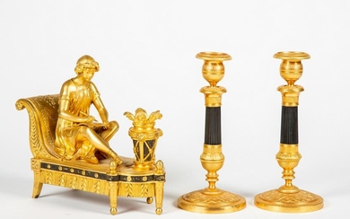 Pair of Classical Style Candle Sticks