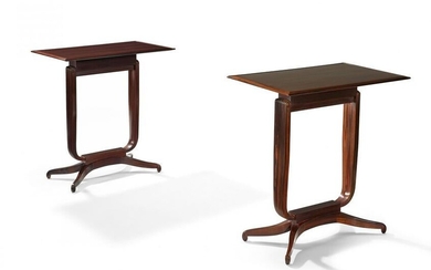 Pair of art nouveau side tables, Bloch model