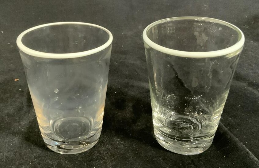 Pair of drinking glasses
