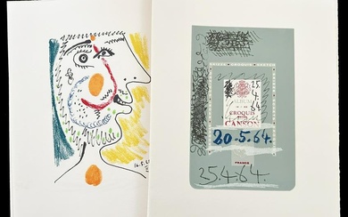 Picasso, Pablo. Le Gout du Bonheur. 3 notebooks by Picasso