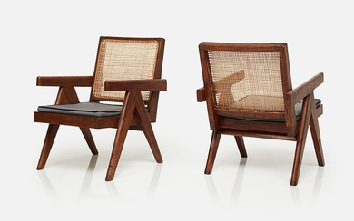 Pierre Jeanneret Pair of 'Easy' armchairs, ca. 1955
