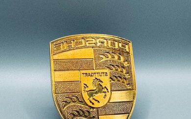 Porsche Leather Tool Seal Emblem - Porsche